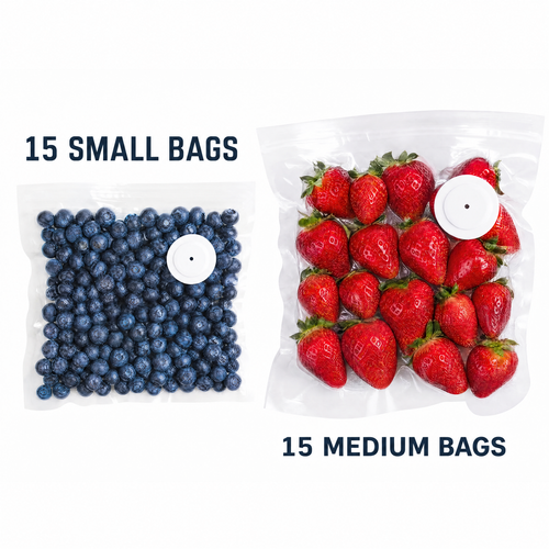 30 Vacuum Bags (S,M)